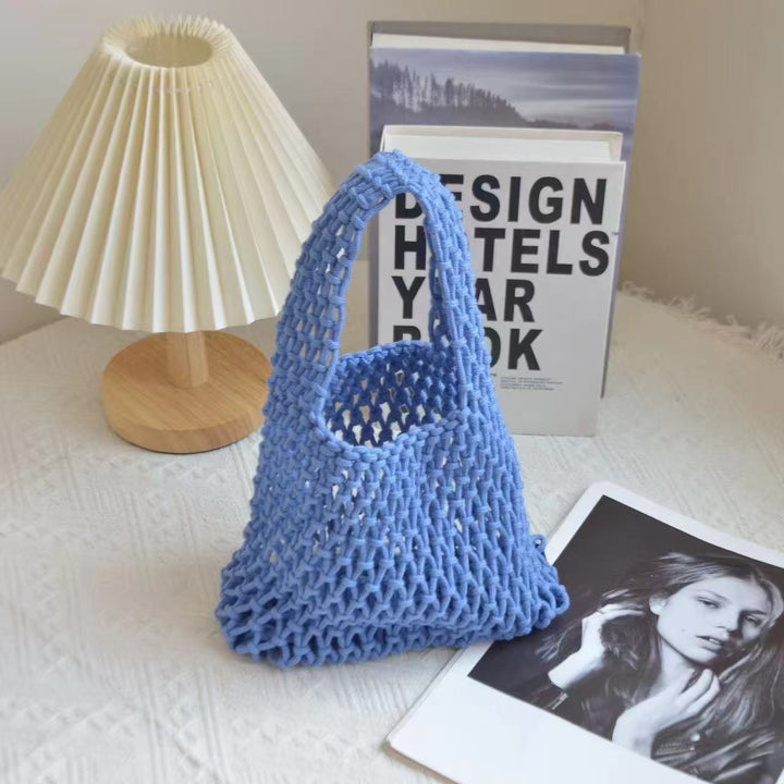 Sustainable net handbag Kalsten