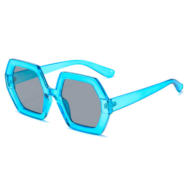 Ladies hexagonal sunglasses with comfortable frame Kalsten