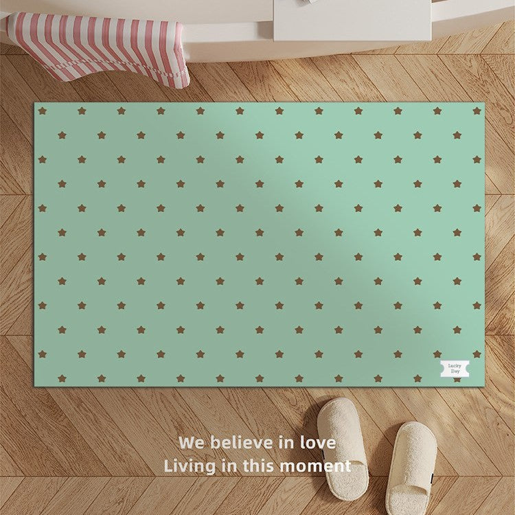 Cozy Star Pattern Bath Mat Kalsten