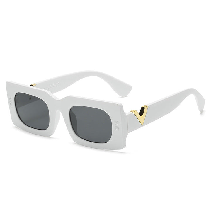 Women's oversized sunglasses with animal print Kalsten