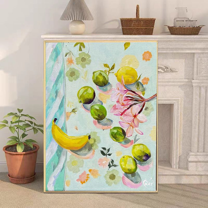 Retro-Inspired Still Life Canvas Art Print Kalsten