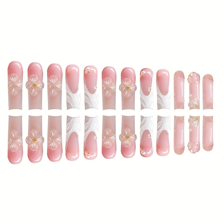 Decorative Press-On Nail Set Kalsten