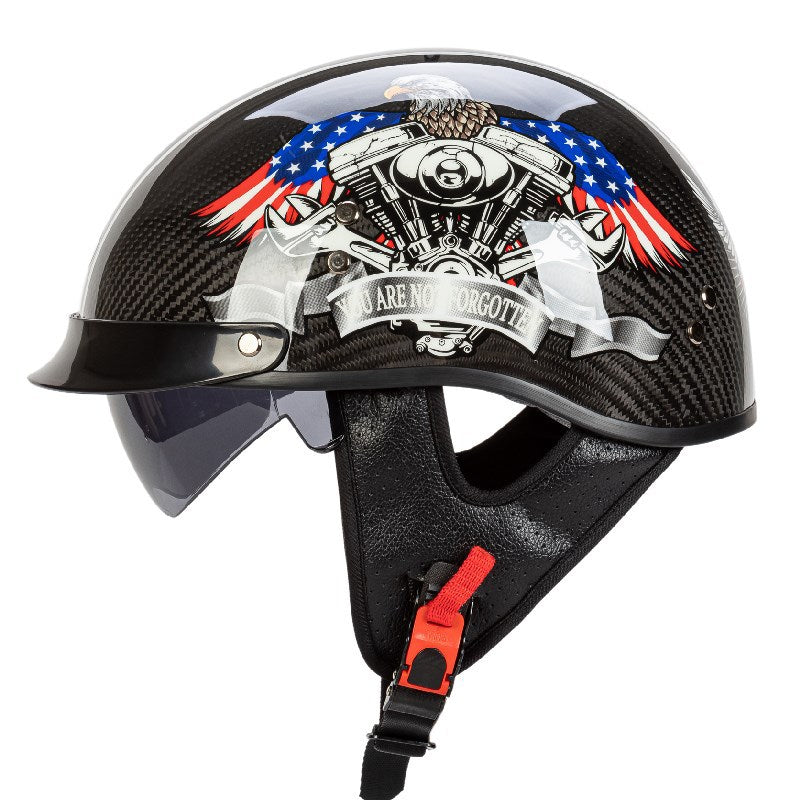 Stylish Graphic Skull Motorcycle Helmet Kalsten
