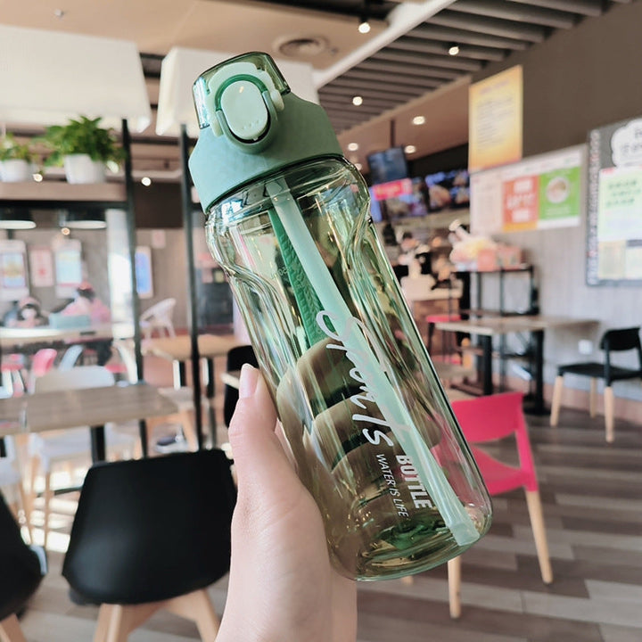 Women’s sporty water bottle with innovative closure Kalsten