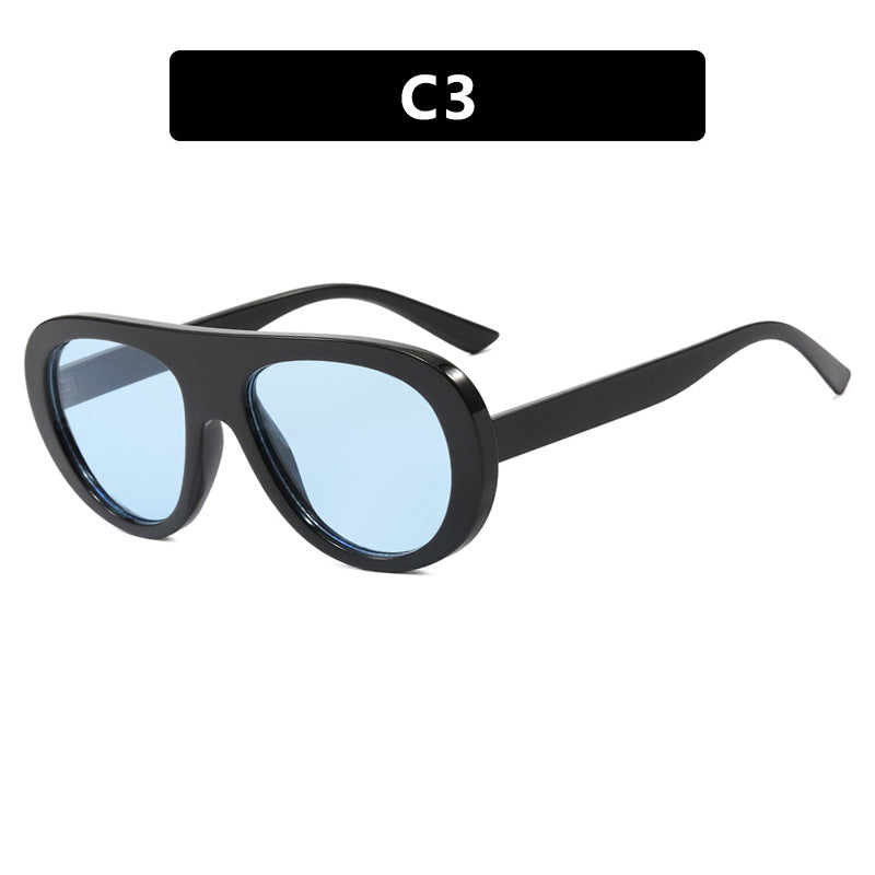 Women's stylish sunglasses with unique futuristic design Kalsten