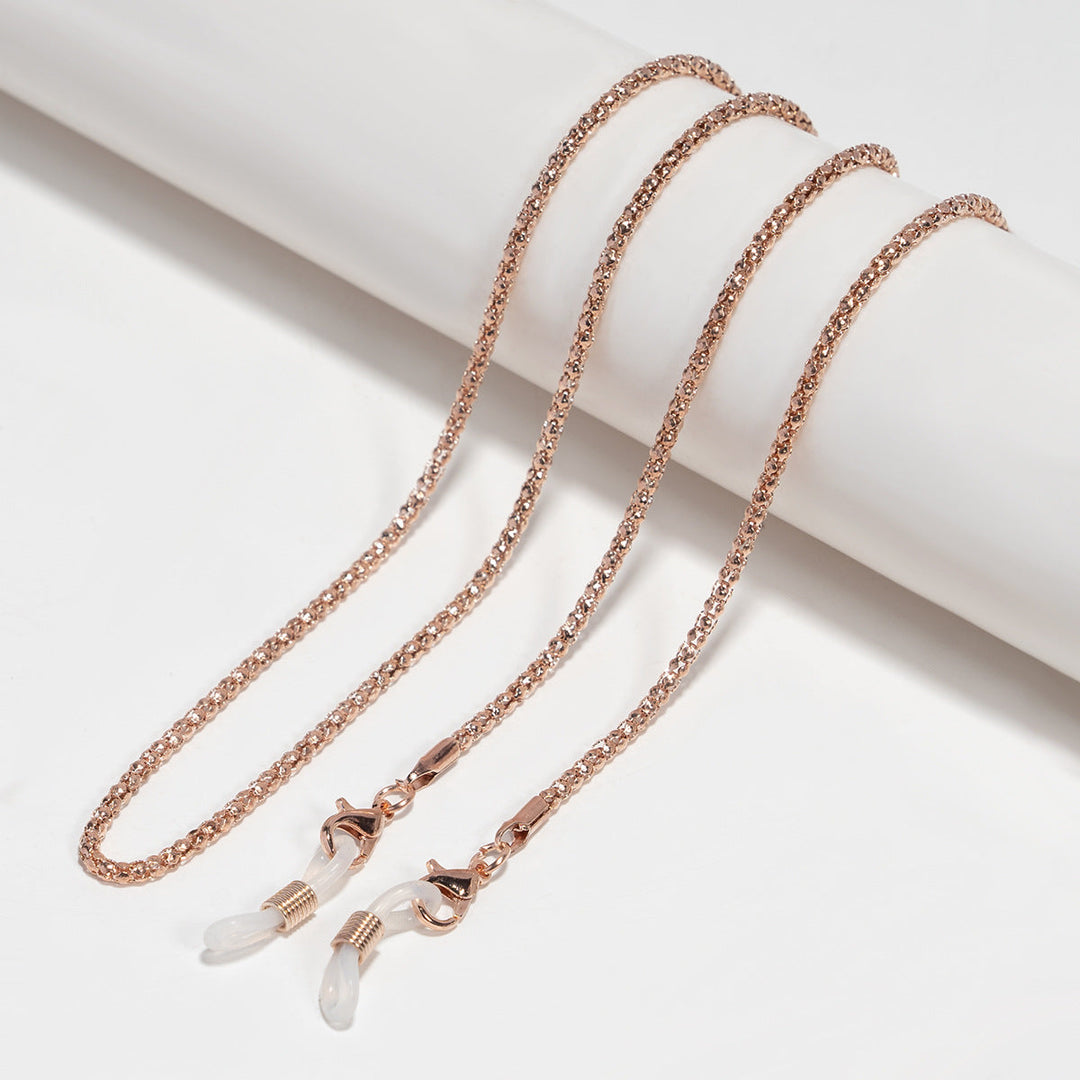 Elegant Silver-Plated Eyewear Chain Kalsten