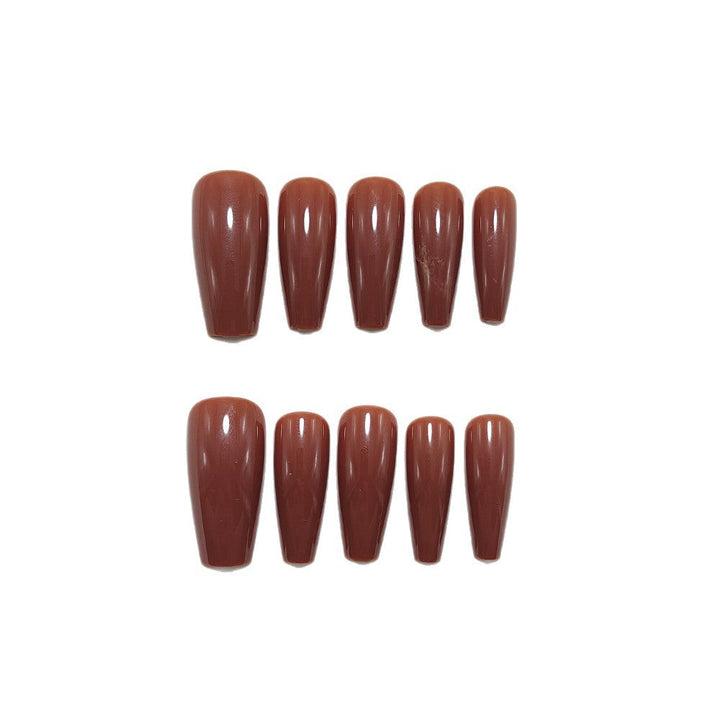 Artificial nails in elegant high gloss with stiletto shape Kalsten