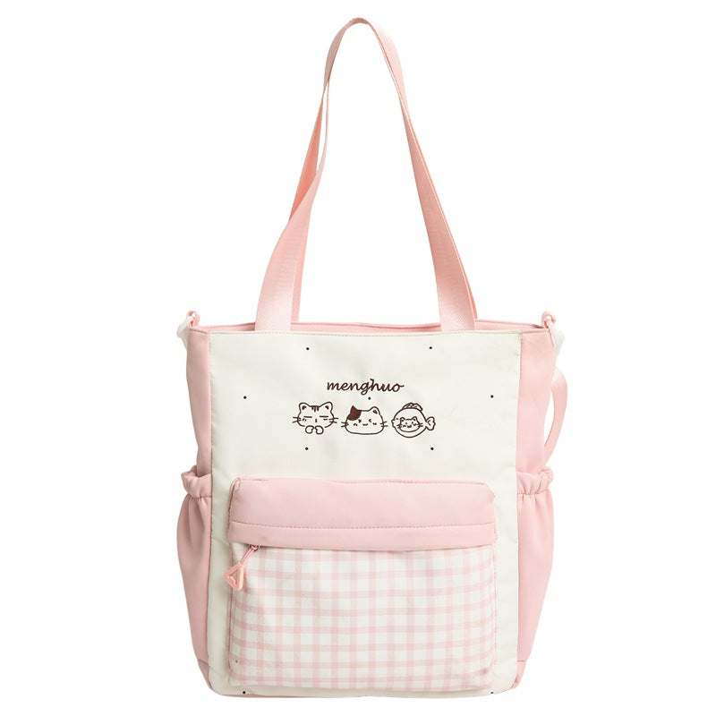 Adorable Cat-Themed Tote Bag Kalsten