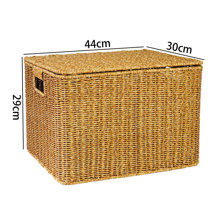 Ladies Generous Storage Basket with Lid Kalsten