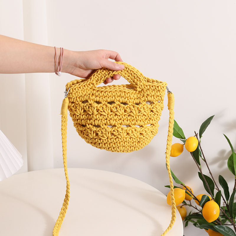 Handcrafted macrame shoulder bag with unique design Kalsten