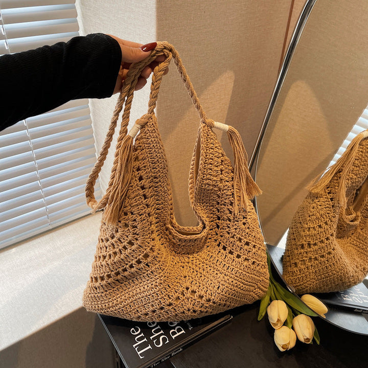 High-Quality Crocheted Shoulder Bag Kalsten
