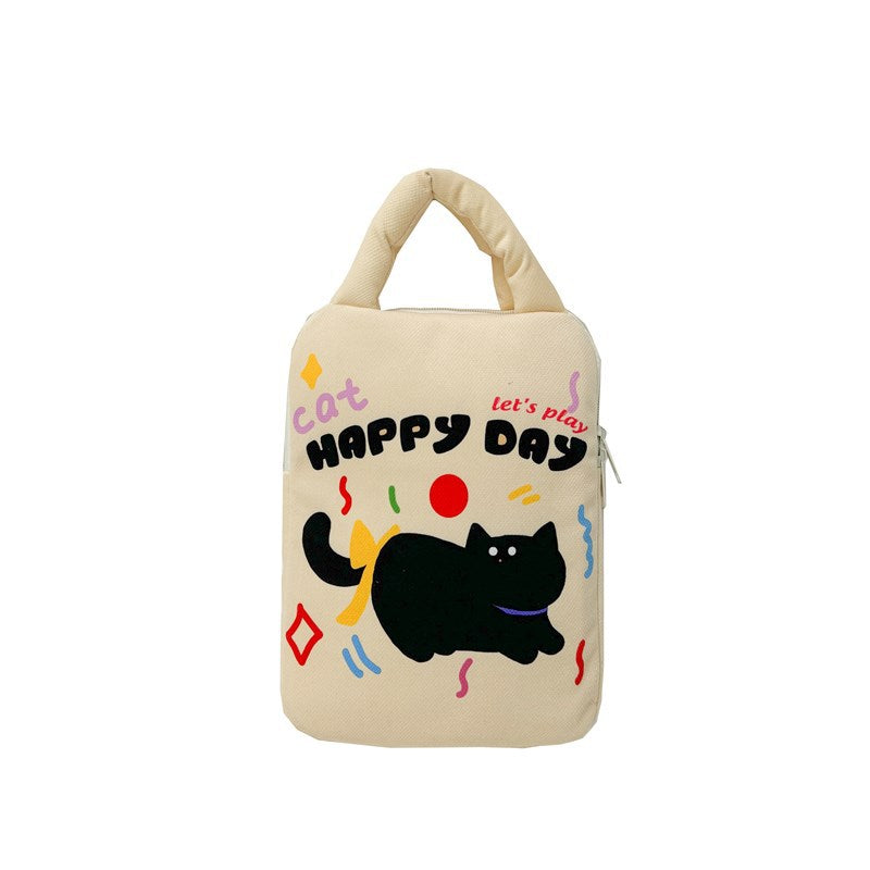 Laptop bag with creative cat pattern Kalsten