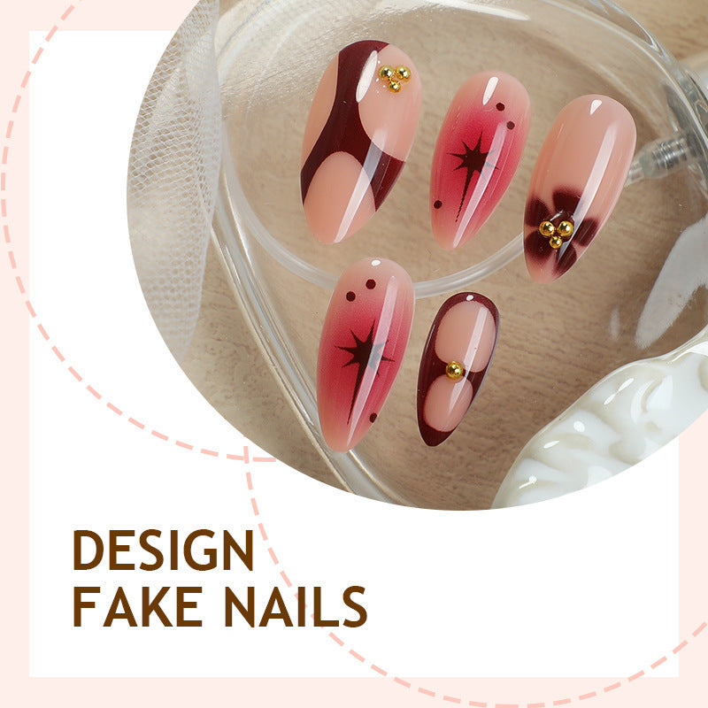 Artistic Press-On Nail Design Kalsten