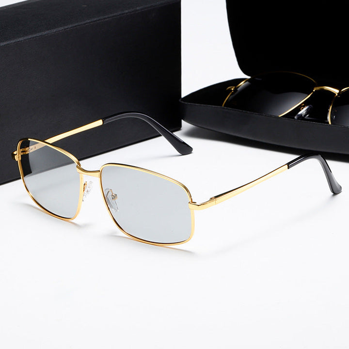 Women's elegant sunglasses with modern metal frame Kalsten