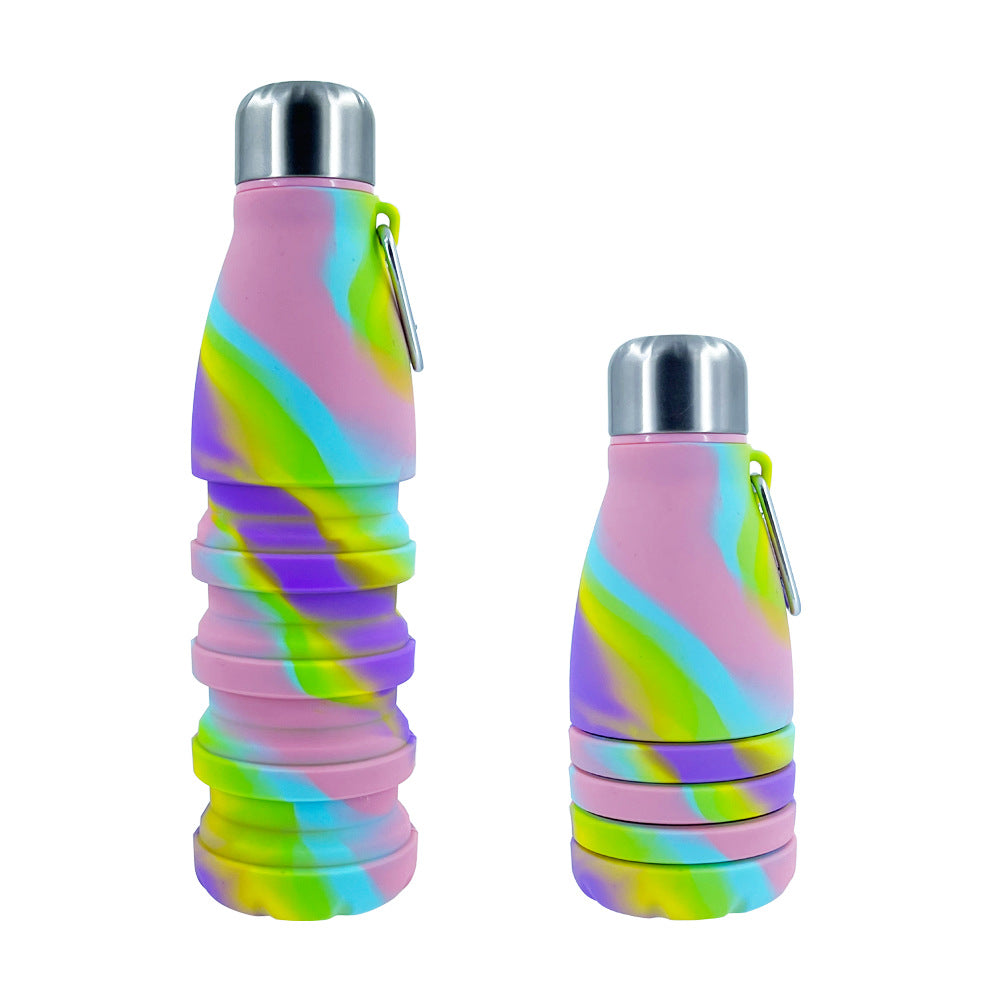 Women collapsible silicone water bottle Kalsten