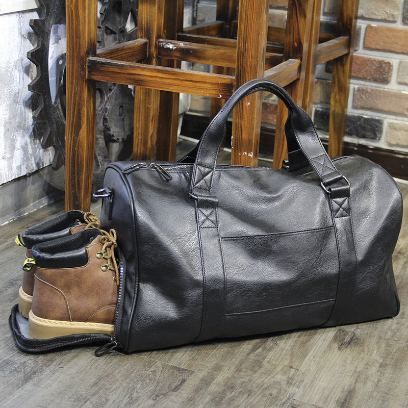 Stylish Travel Bag Made of High-Quality Synthetic Leather Kalsten