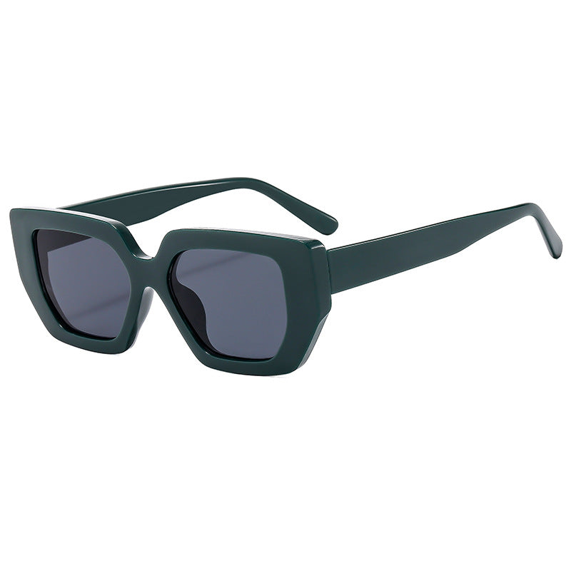 Women modern geometric sunglasses with striking frame Kalsten