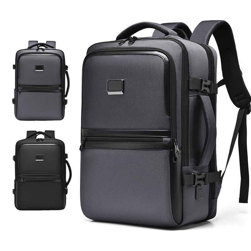 Elegant Laptop Backpack with Water-Repellent Material and Innovative Compartment System Kalsten