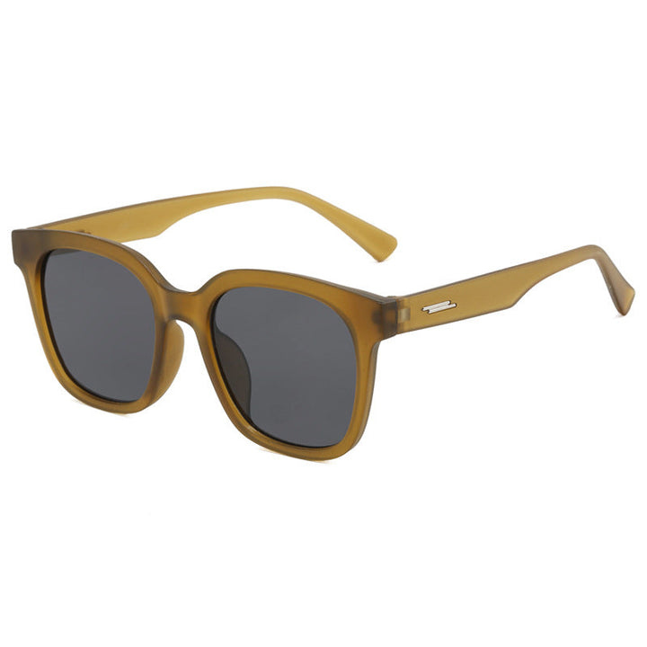 Women's sunglasses with a modern, angular plastic frame Kalsten