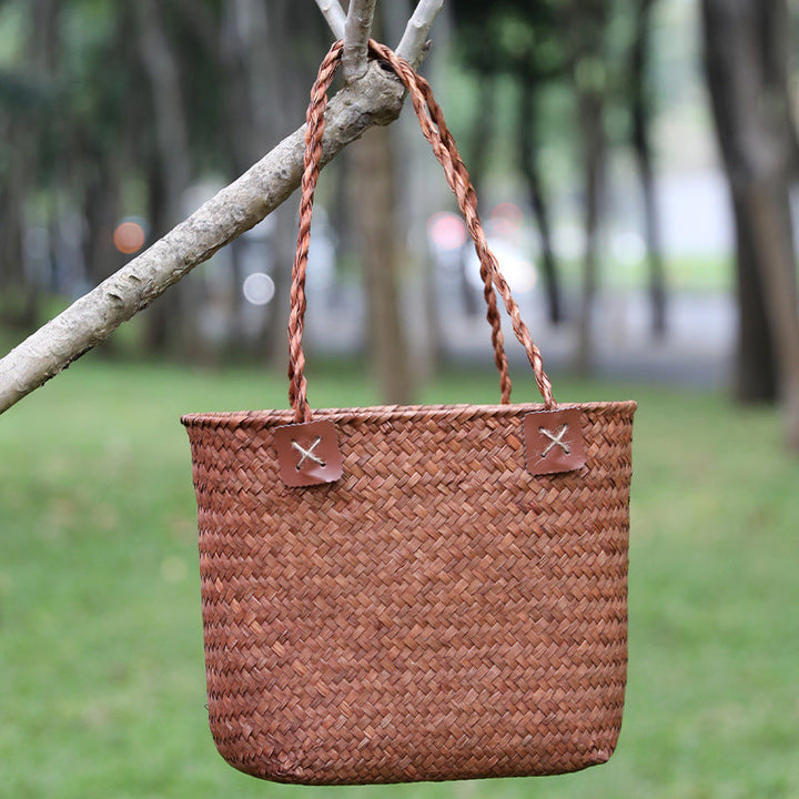 Women Durable Straw Bag Kalsten