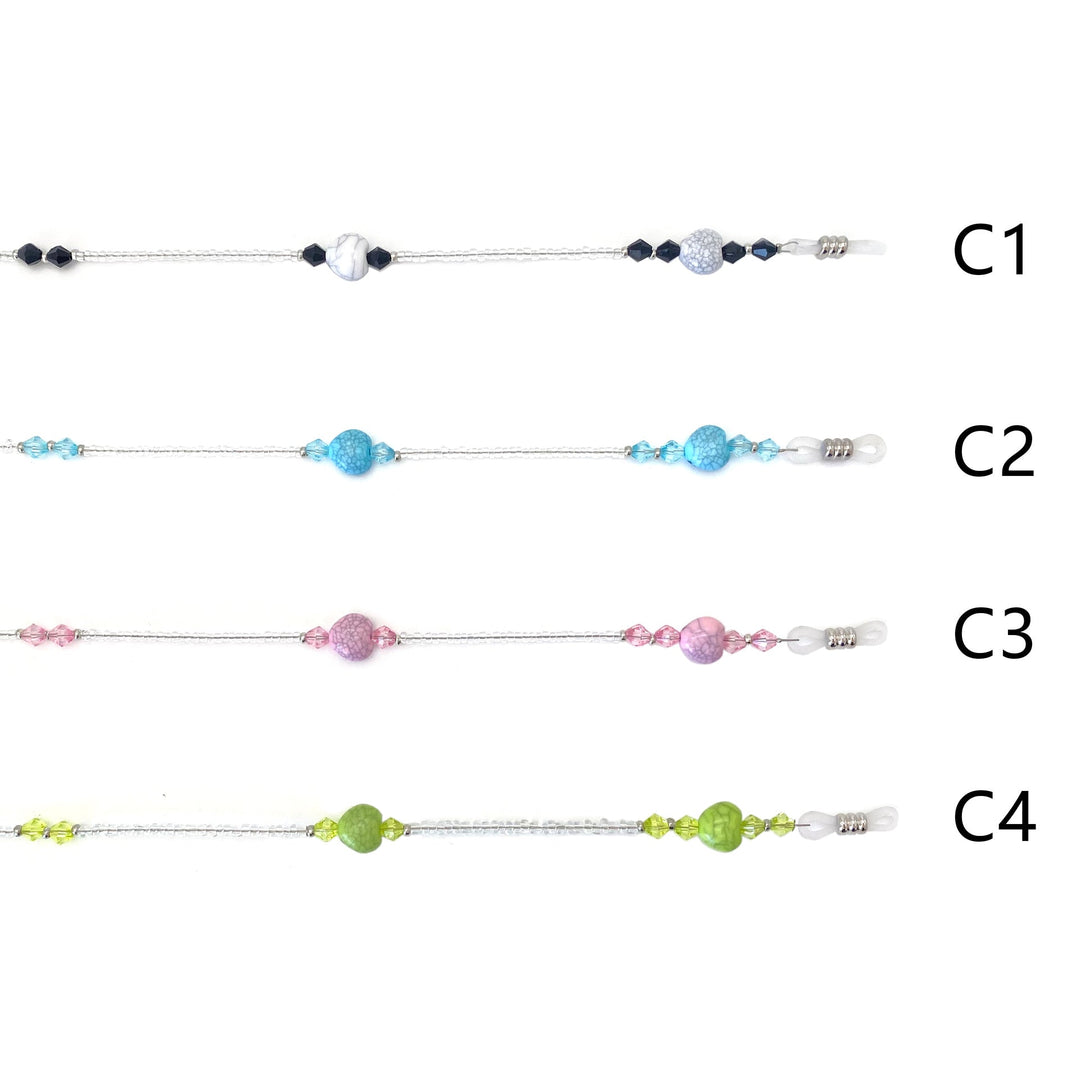 Beaded Eyewear Retainer Chain Kalsten