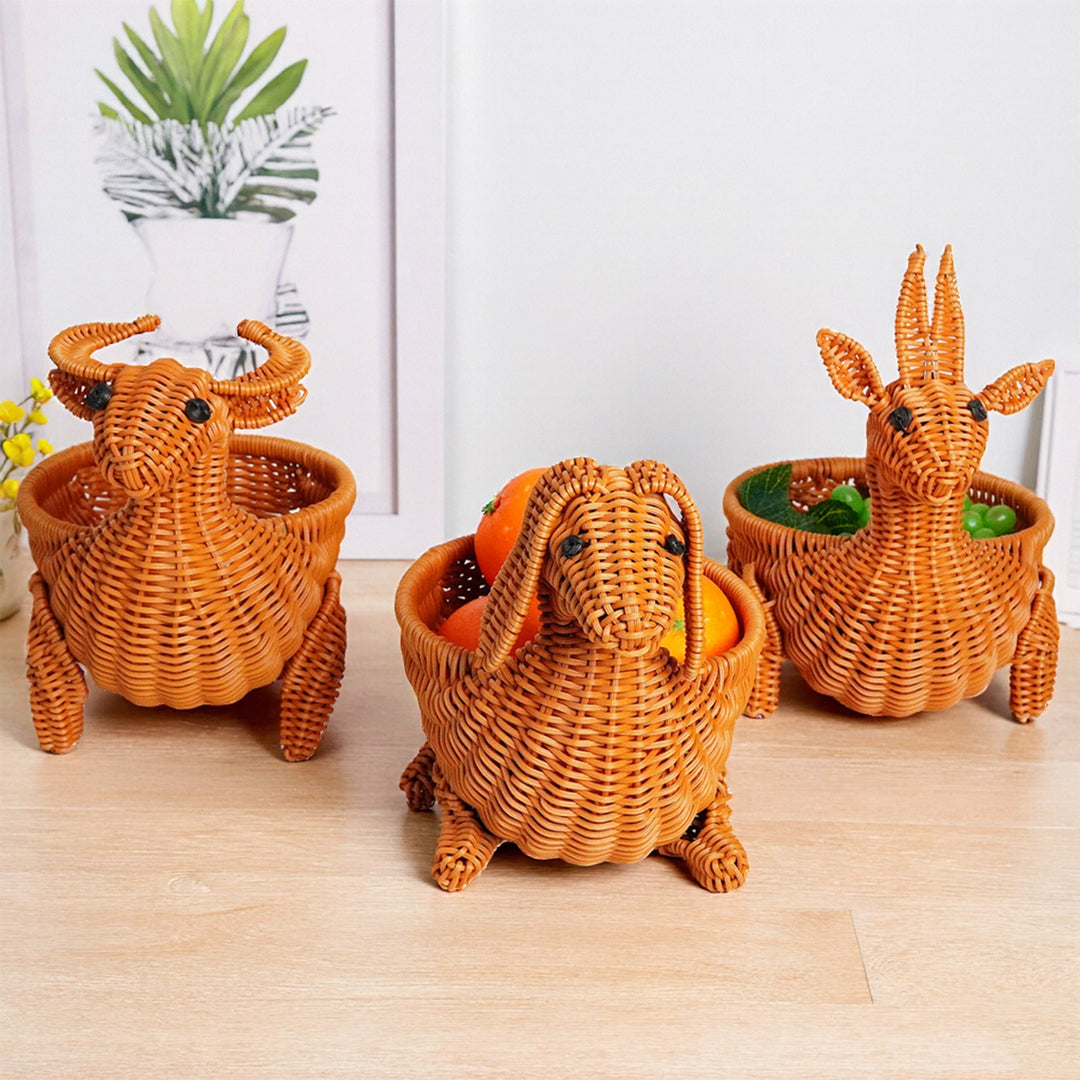 Women Creative Animal-shaped Storage Basket Kalsten