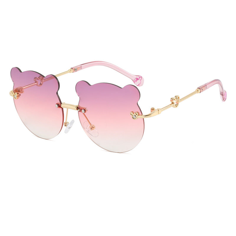 Ladies playful sunglasses with cute bear motif Kalsten