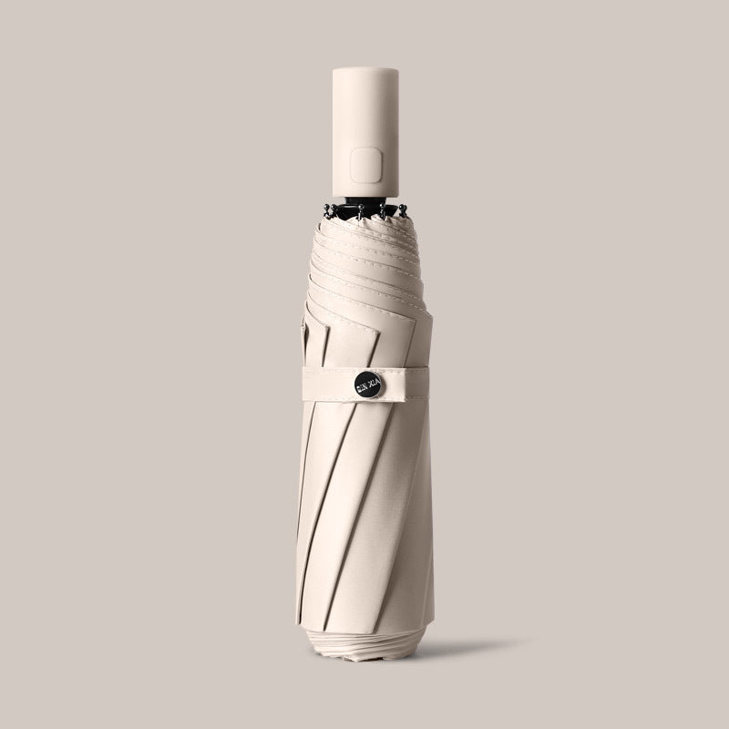 Ladies Automatic Folding Umbrella with Ergonomic Design and Wind Resistant Technology Kalsten