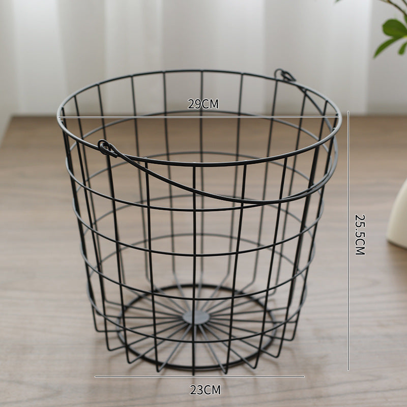 Unisex wire basket with ergonomic carrying lid Kalsten