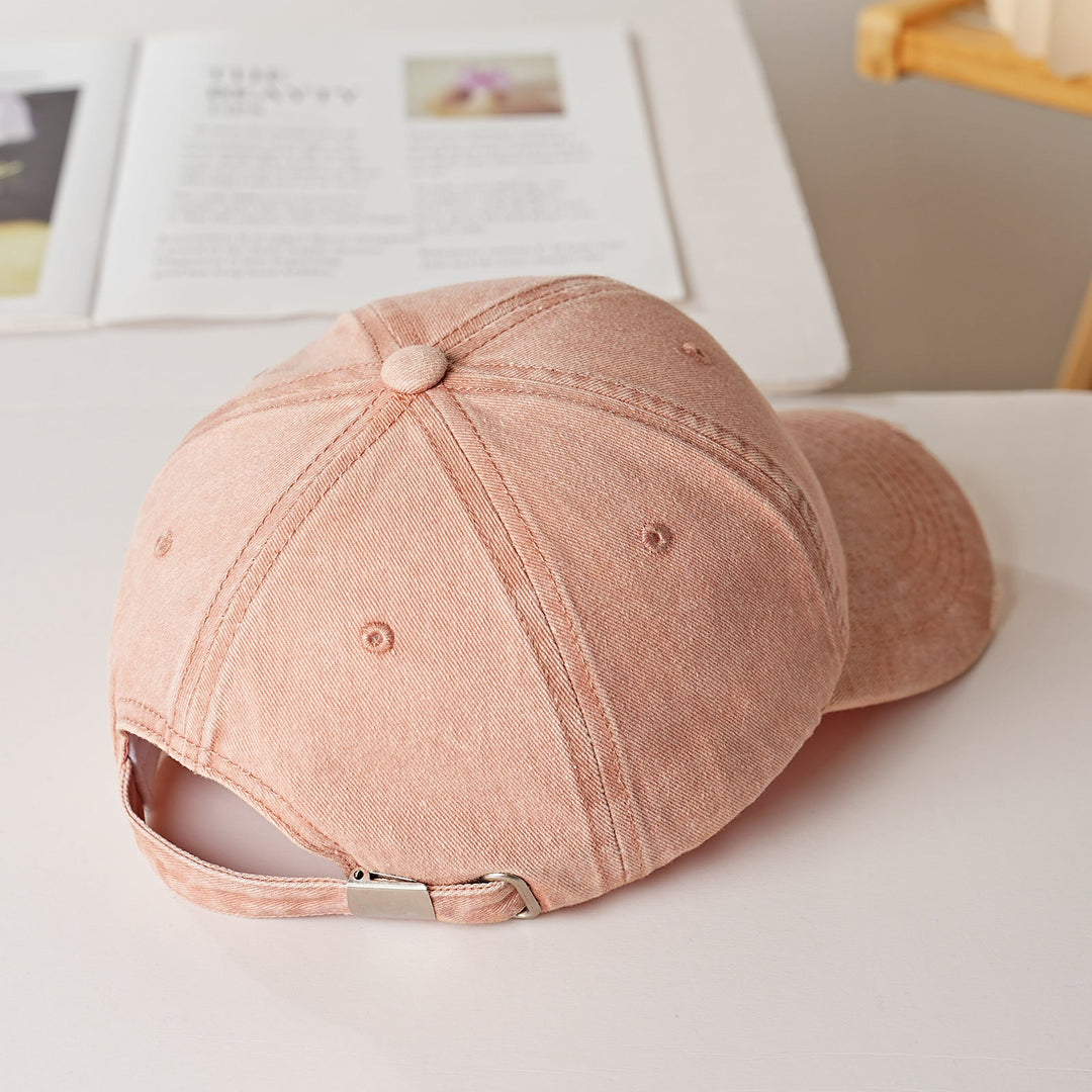 Women's sporty cotton cap with sun embroidery Kalsten
