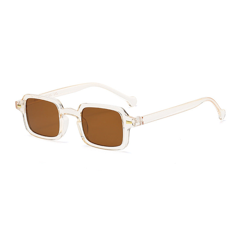 Women's geometric sunglasses with trendy animal print Kalsten