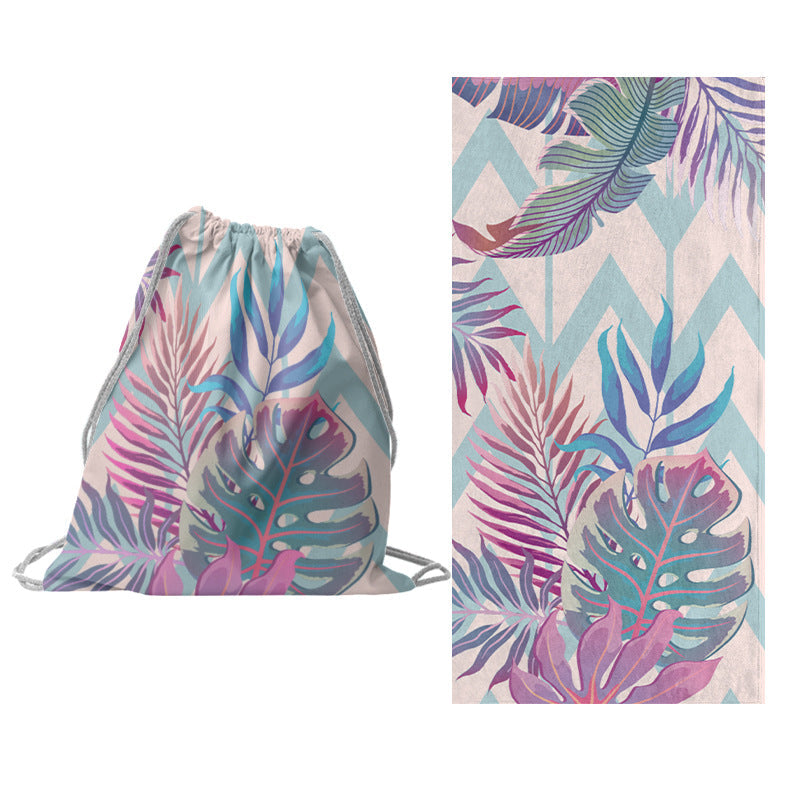 Multifunctional beach set with tote bag and towel Kalsten