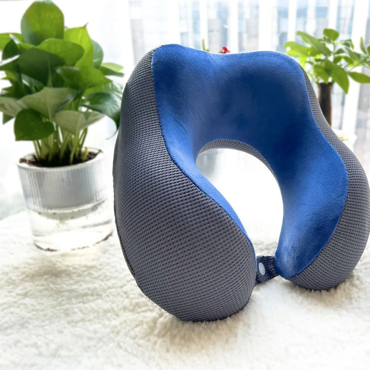 Ladies Ergonomic Neck Support Pillow with Relaxing Massage Function Kalsten