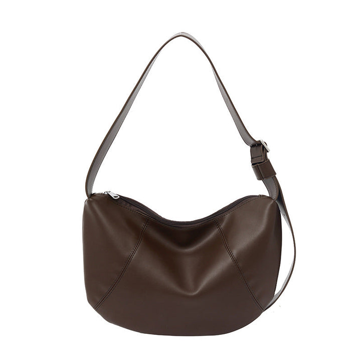 Fashionable shoulder bag with adjustable shoulder strap and sturdy zipper Kalsten