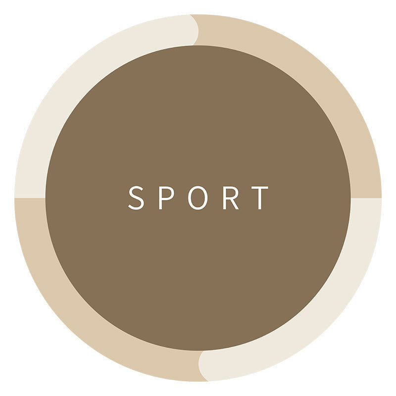 Abstract Sports-Themed Area Mat Kalsten