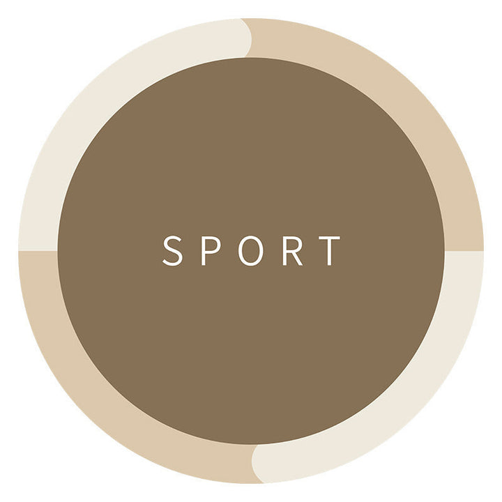 Abstract Sports-Themed Area Mat Kalsten