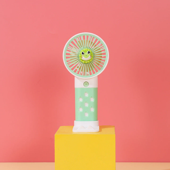Women's Portable Mini Hand Fan with Cute Rabbit Design Kalsten