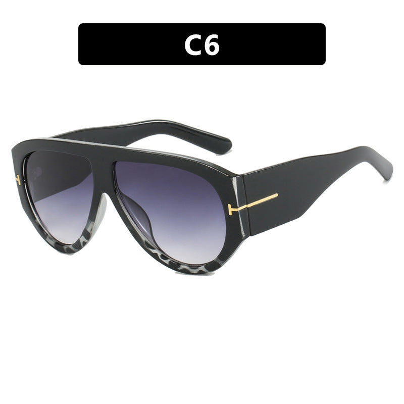 Women Designer Sunglasses in Elegant Retro Design with Wide Frame Kalsten