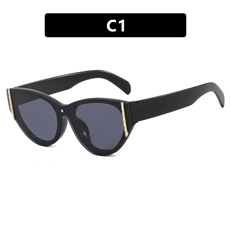 Women's trendy sunglasses with elegant cat-eye design and high-quality frame Kalsten
