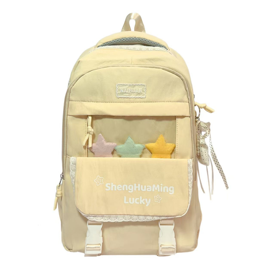 Playful Star-Embellished Backpack Kalsten
