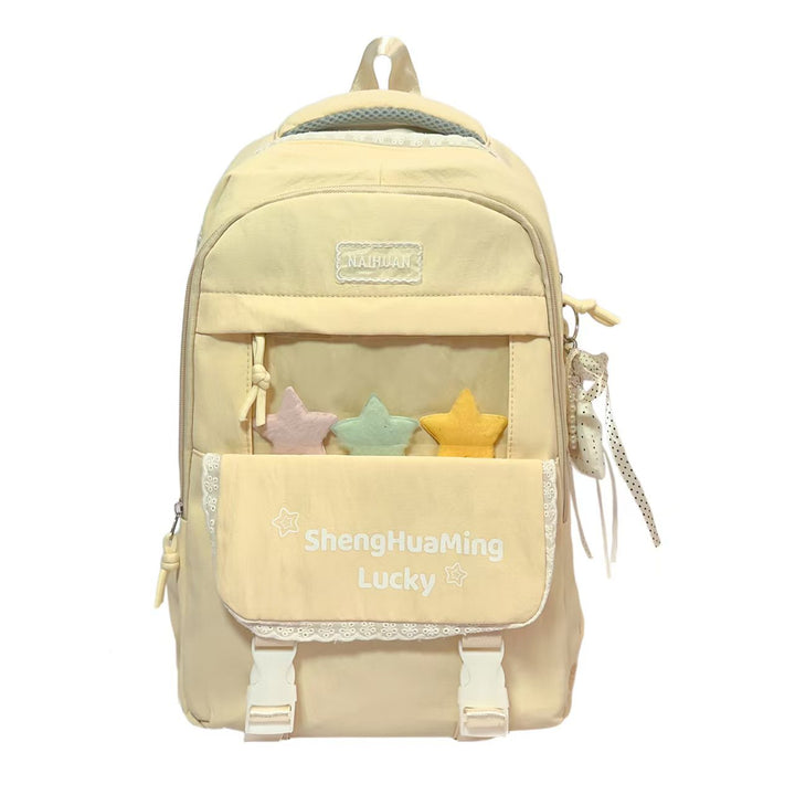 Playful Star-Embellished Backpack Kalsten