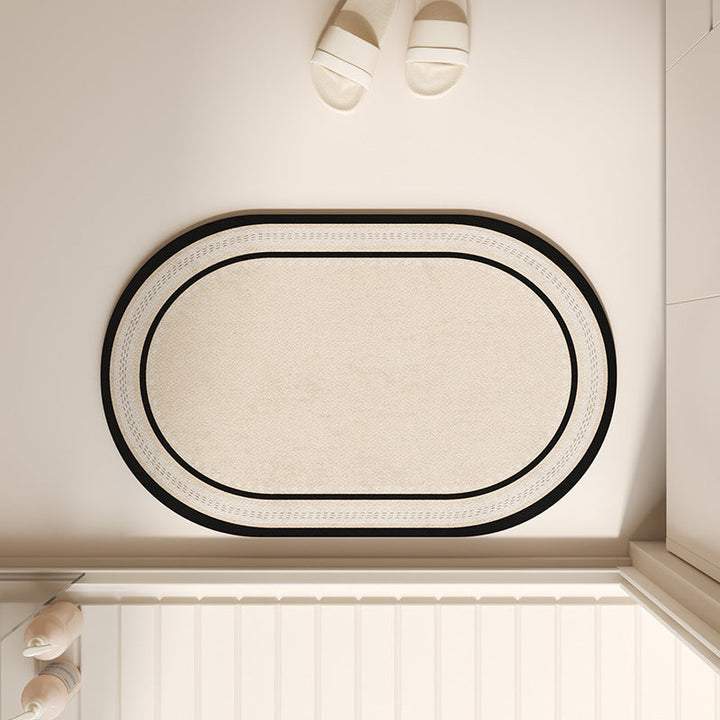 Elegant Minimalist Bathroom Mat Kalsten