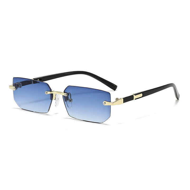 Ladies elegant and fashionable sunglasses with transparent frame Kalsten