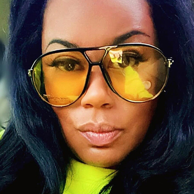 Ladies stylish pilot sunglasses with elegant design and UV protection Kalsten