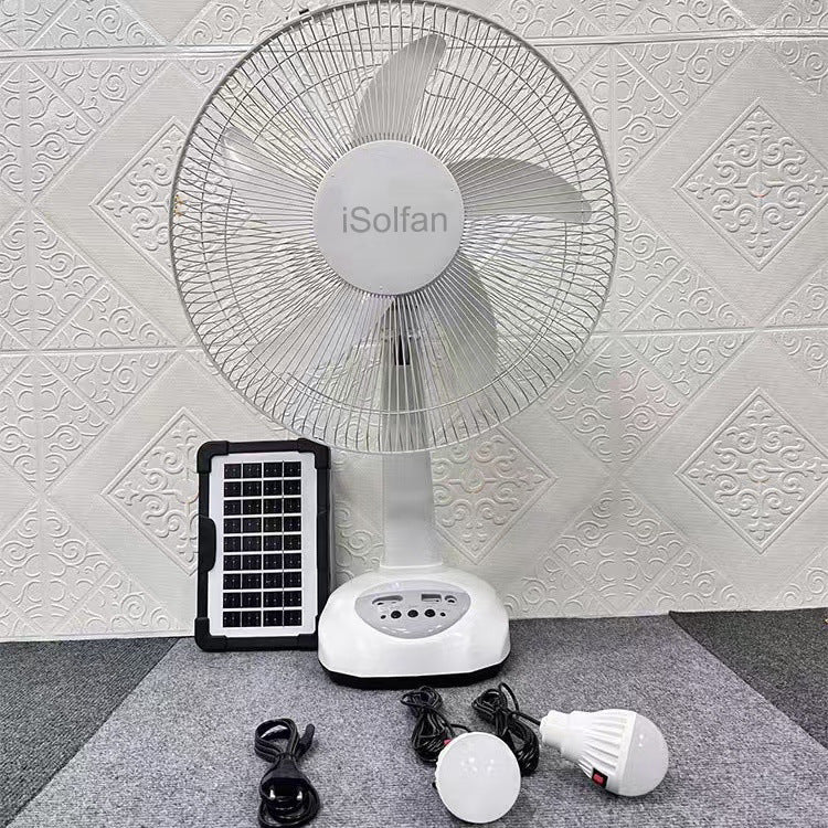 Women Solar Stand Fan Kalsten