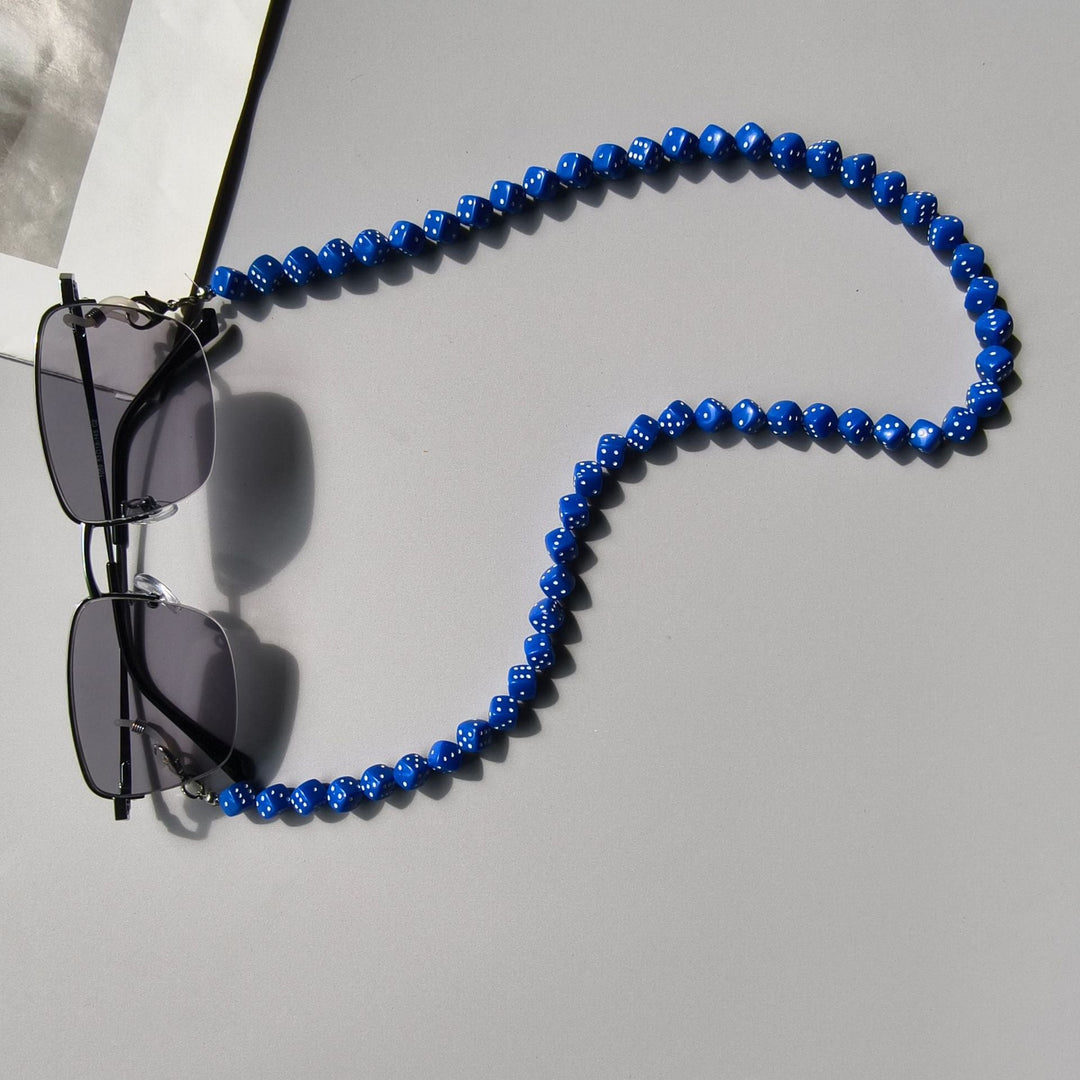 Fashionable Glasses Chain Made of Colorful Beads Kalsten