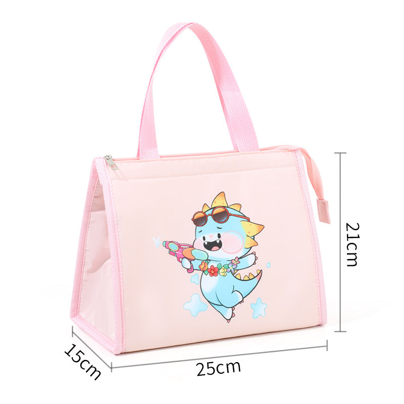 Insulated cooler bag with cute dinosaur motif Kalsten