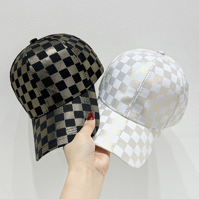 Women's Mesh Checkered Baseball Cap Kalsten