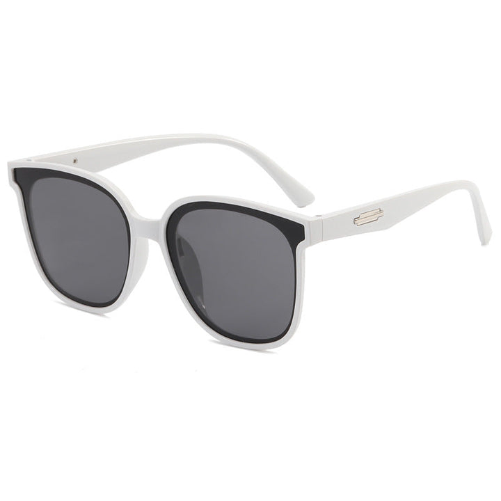 Ladies fashionable oversized sunglasses with combined frame Kalsten