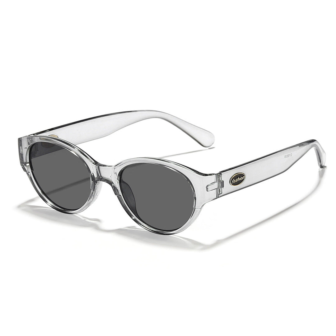 Women's fashionable sunglasses with transparent frame and ergonomic design Kalsten